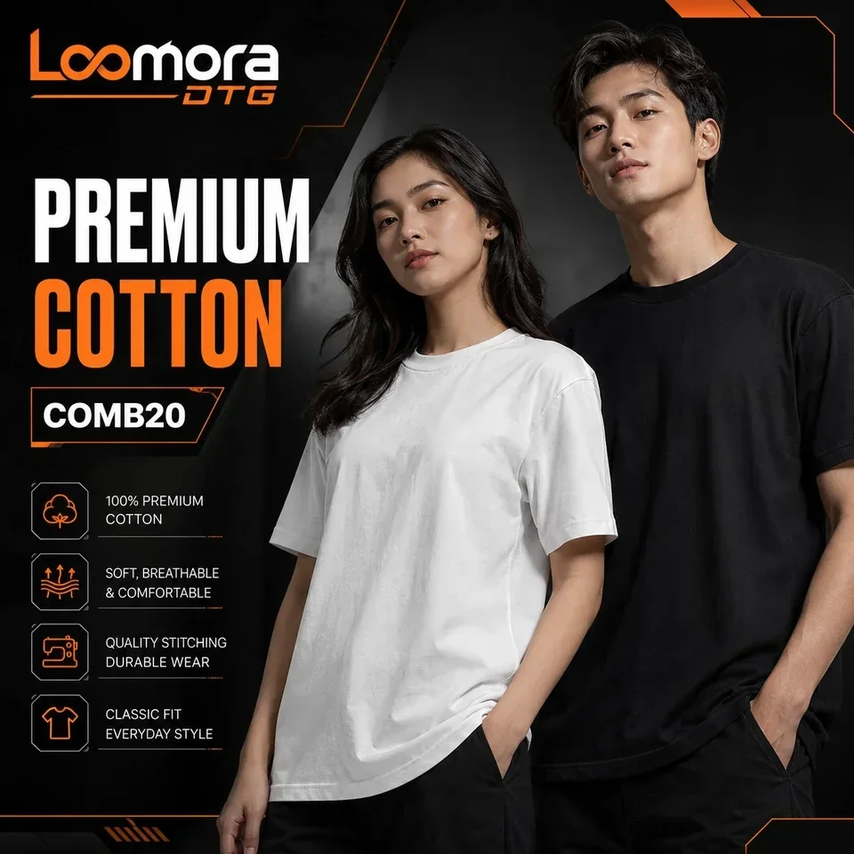 รับทำเสื้อบริษัท Cottonique DTG